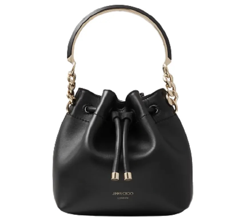 Túi Jimmy Choo Bon Bon 'Black' BONBONBUCKETSHUT001463 Túi Jimmy Choo Bon Bon 'Black' BONBONBUCKETSHUT001463