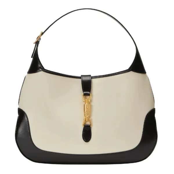 Túi Gucci Jackie 1961 With 'Black Leathe'r Trim Túi Gucci Jackie 1961 With 'Black Leathe'r Trim 