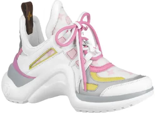 Giày Louis Vuitton Archlight Pink Yellow (W) 1A8NTL Giày Louis Vuitton Archlight Pink Yellow (W) 1A8NTL