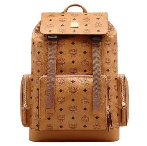 Balo MCM Brandenburg Backpack Visetos Cognac MMKAABG02CO001 Balo MCM Brandenburg Backpack Visetos Cognac MMKAABG02CO001