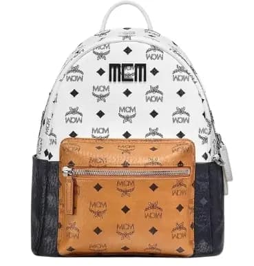 Balo MCM Stark Backpack Visetos Mix MMKBSVE03WT001 Balo MCM Stark Backpack Visetos Mix MMKBSVE03WT001