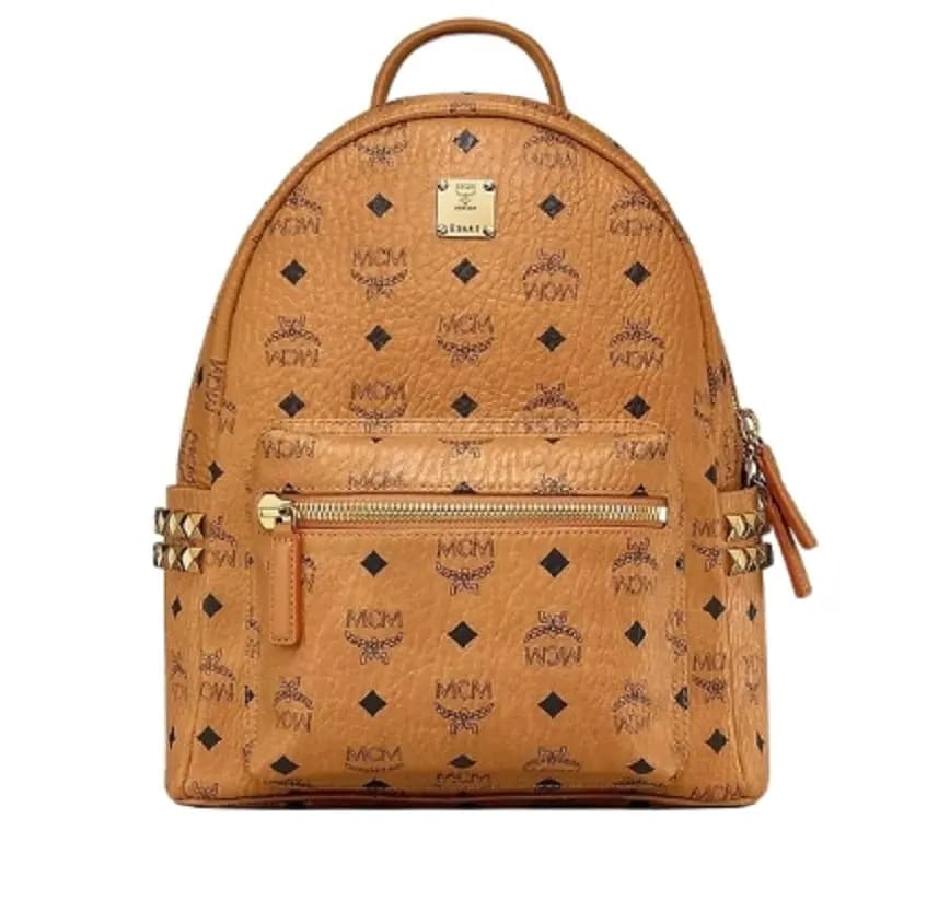 Balo MCM Stark Side Studs Backpack In Visetos MMK6SVE37CO001 Balo MCM Stark Side Studs Backpack In Visetos MMK6SVE37CO001