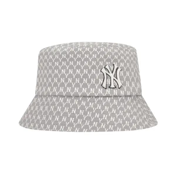Mũ MLB Basic Monogram Bucket Hat New York Yankees 32CPH2111-50M Mũ MLB Basic Monogram Bucket Hat New York Yankees 32CPH2111-50M