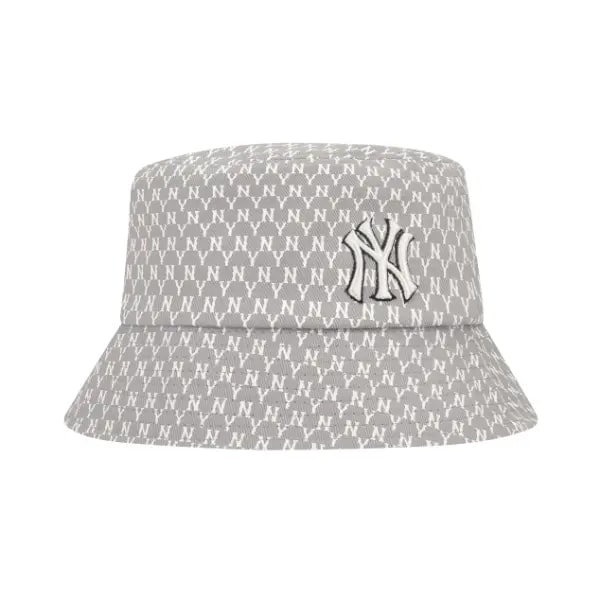 Mũ MLB Basic Monogram Bucket Hat New York Yankees 32CPH2111-50M — kich-thuoc: 57 Mũ MLB Basic Monogram Bucket Hat New York Yankees 32CPH2111-50M — kich-thuoc: 57