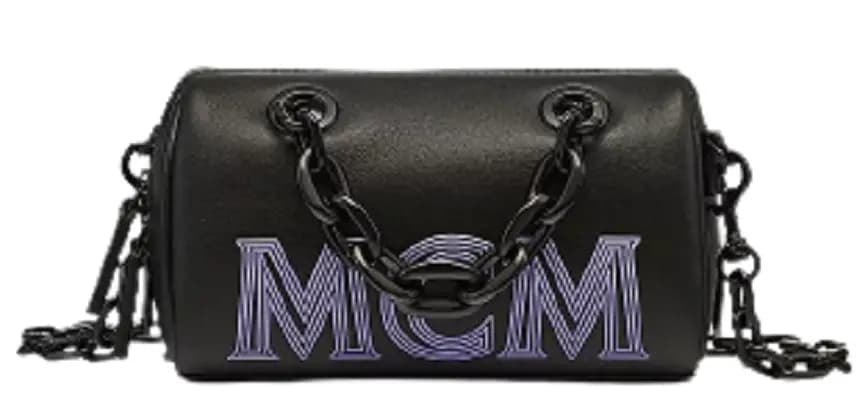 Túi MCM Boston Bag in Chain Leather MWBCSSX01BK001 Túi MCM Boston Bag in Chain Leather MWBCSSX01BK001
