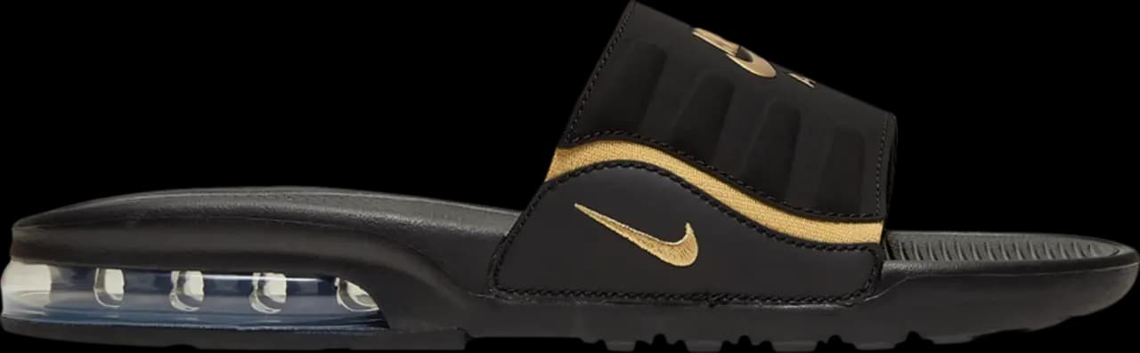 Dép Nike Air Max Camden Slide 'Black Metallic Gold' BQ4633-001 Dép Nike Air Max Camden Slide 'Black Metallic Gold' BQ4633-001