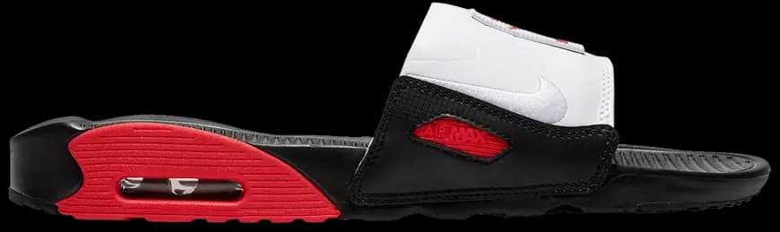 Dép Nike Air Max 90 Slide 'Black Chile Red' BQ4635-003 Dép Nike Air Max 90 Slide 'Black Chile Red' BQ4635-003