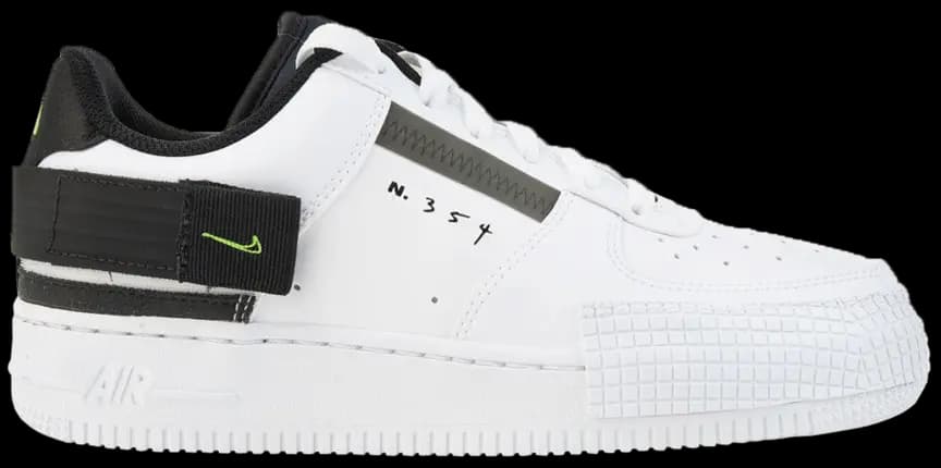 Giày Nike Air Force 1 Type 'White Black Volt' BQ4793-101 Giày Nike Air Force 1 Type 'White Black Volt' BQ4793-101