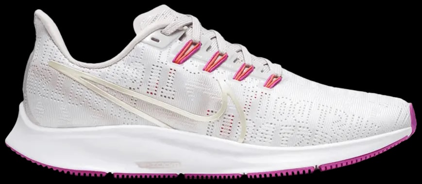Giày Nike Wmns Air Zoom Pegasus 36 Premium 'Vast Grey Fire Pink' BQ5403-004 Giày Nike Wmns Air Zoom Pegasus 36 Premium 'Vast Grey Fire Pink' BQ5403-004