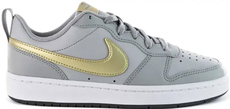 Giày Nike Court Borough Low 2 Grey Gold (GS) BQ5448-013 Giày Nike Court Borough Low 2 Grey Gold (GS) BQ5448-013