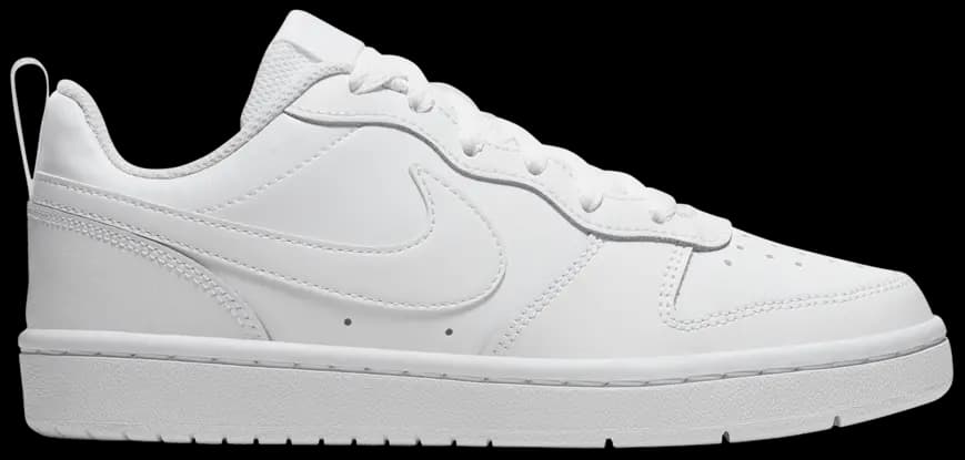 Giày Nike Court Borough Low 2 GS 'Triple White' BQ5448-100 Giày Nike Court Borough Low 2 GS 'Triple White' BQ5448-100