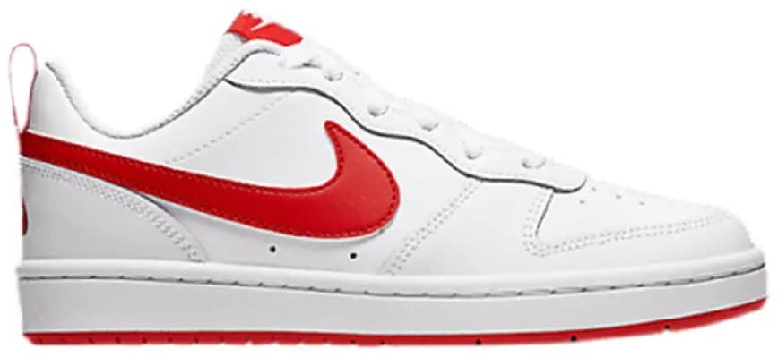 Giày Nike Court Borough Low 2 GS 'White University Red' BQ5448-103 Giày Nike Court Borough Low 2 GS 'White University Red' BQ5448-103