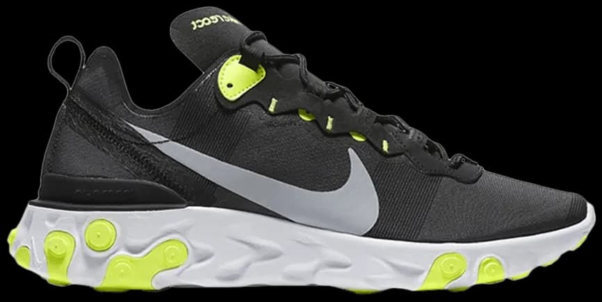 Giày Nike React Element 55 'Black Volt' BQ6166-001 Giày Nike React Element 55 'Black Volt' BQ6166-001
