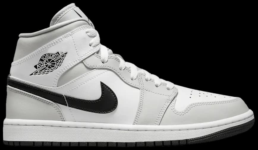 Giày Nike Wmns Air Jordan 1 Mid 'Light Smoke Grey' BQ6472-015 Giày Nike Wmns Air Jordan 1 Mid 'Light Smoke Grey' BQ6472-015