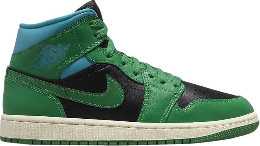 Giày Nike Air Jordan 1 Mid 'Lucky Green Aquatone' BQ6472-033 Giày Nike Air Jordan 1 Mid 'Lucky Green Aquatone' BQ6472-033