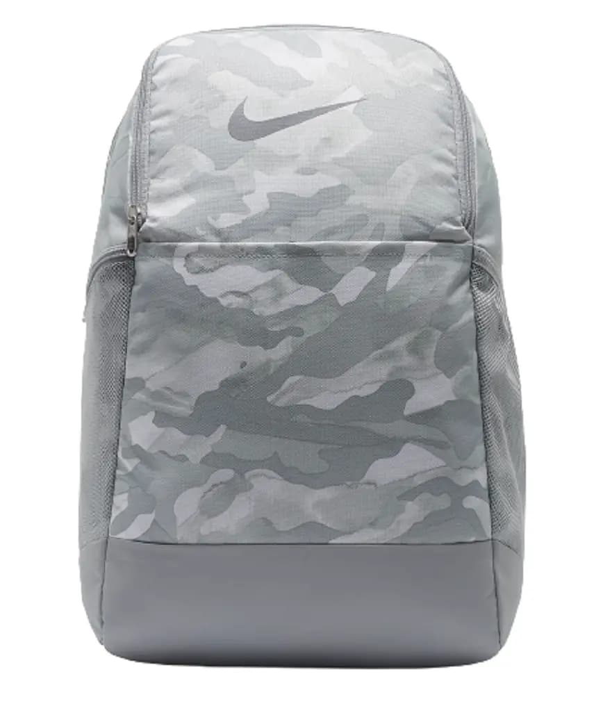 Balo Nike Brasilia 9.0 Printed Training Backpack Grey Camo BA6334-078 Balo Nike Brasilia 9.0 Printed Training Backpack Grey Camo BA6334-078