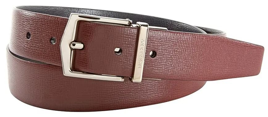 Thắt Lưng Burberry London 'Burgundy Black' 4069087 Thắt Lưng Burberry London 'Burgundy Black' 4069087