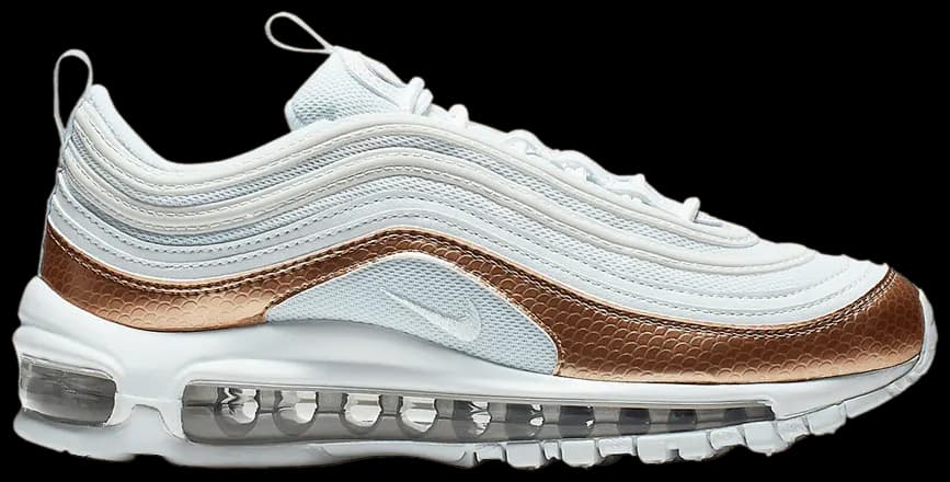 Giày Nike Air Max 97 GS 'Bronze Scale' BV0049-100 Giày Nike Air Max 97 GS 'Bronze Scale' BV0049-100