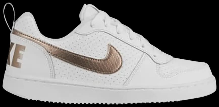 Giày Nike Court Borought Low EP GS 'White Gold' BV0745-100 Giày Nike Court Borought Low EP GS 'White Gold' BV0745-100