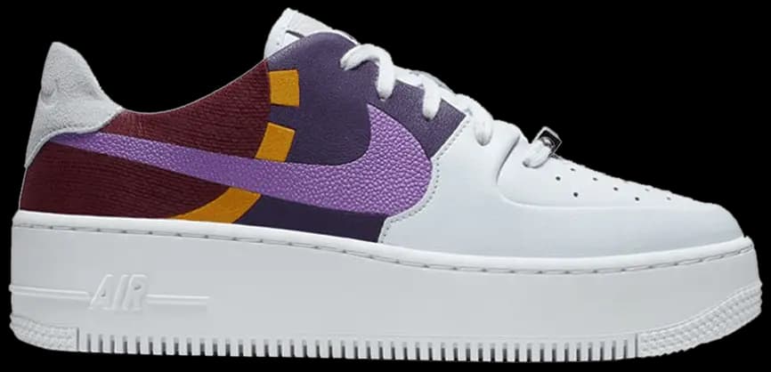 Giày Nike Wmns Air Force 1 Sage Low LX 'Grey Dark Orchid' BV1976-003 Giày Nike Wmns Air Force 1 Sage Low LX 'Grey Dark Orchid' BV1976-003