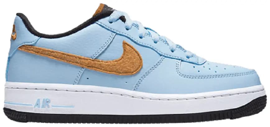 Giày Nike Air Force 1 Felt GS 'Celestine Blue Gold' BV6058-400 Giày Nike Air Force 1 Felt GS 'Celestine Blue Gold' BV6058-400