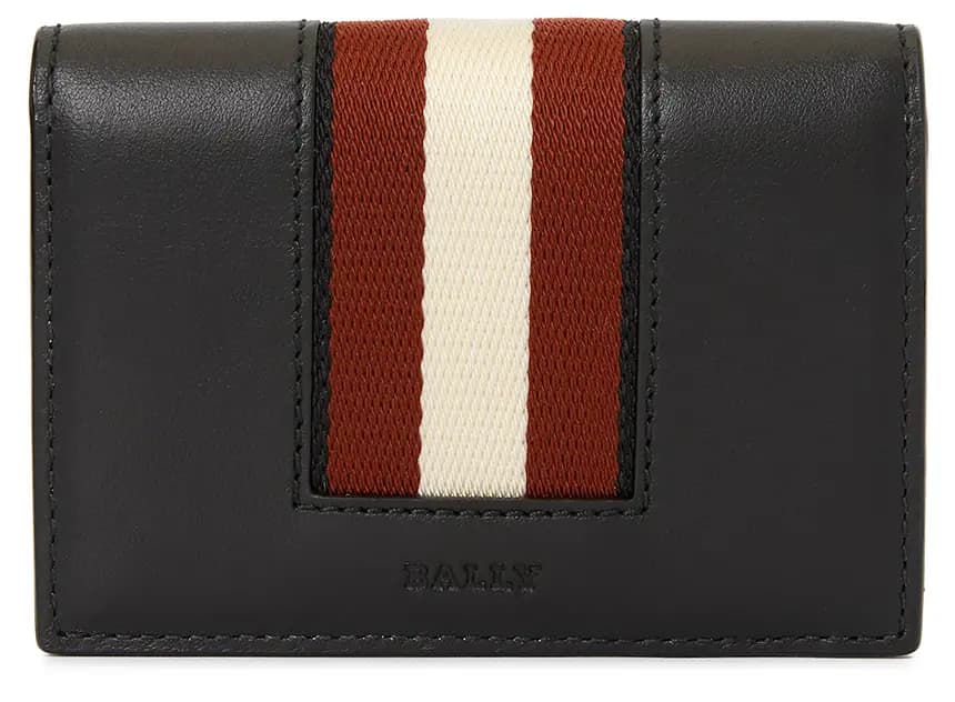 Ví Bally Bryek Men's Card Wallet 'Black' BYREK-HP-100 Ví Bally Bryek Men's Card Wallet 'Black' BYREK-HP-100