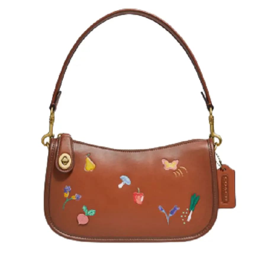 Túi Coach Swinger Bag With Garden Embroidery C2275 B4L4A Túi Coach Swinger Bag With Garden Embroidery C2275 B4L4A
