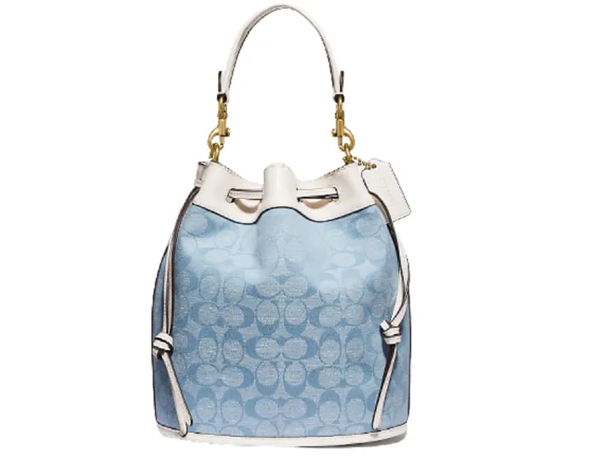 Túi Coach Field Bucket Bag In Signature Chambray C4693 B4SUX Túi Coach Field Bucket Bag In Signature Chambray C4693 B4SUX