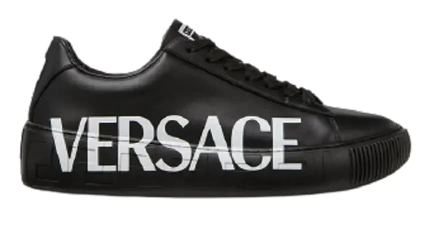 Giày Versace Greca Logo Trainers Black DST644D-DV51G-D4101 Giày Versace Greca Logo Trainers Black DST644D-DV51G-D4101
