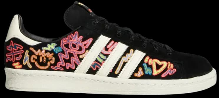 Giày Adidas Campus 80s Pride 'Black' GX6390 Giày Adidas Campus 80s Pride 'Black' GX6390