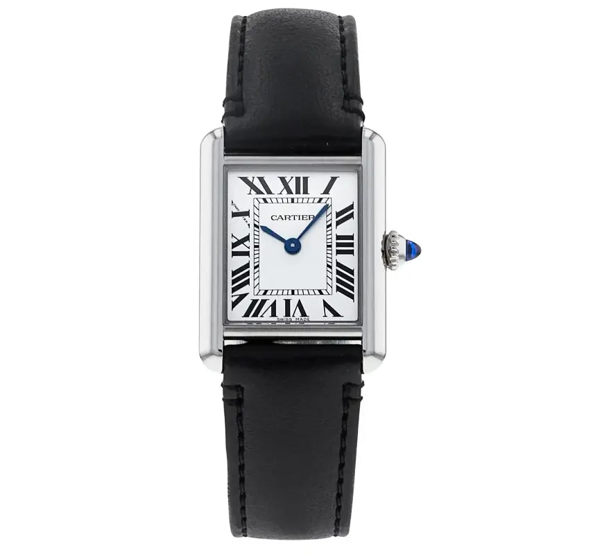 Đồng Hồ Cartier Tank Must Watch Small SolarBeat Steel Strap 'Black' WSTA0060 Đồng Hồ Cartier Tank Must Watch Small SolarBeat Steel Strap 'Black' WSTA0060