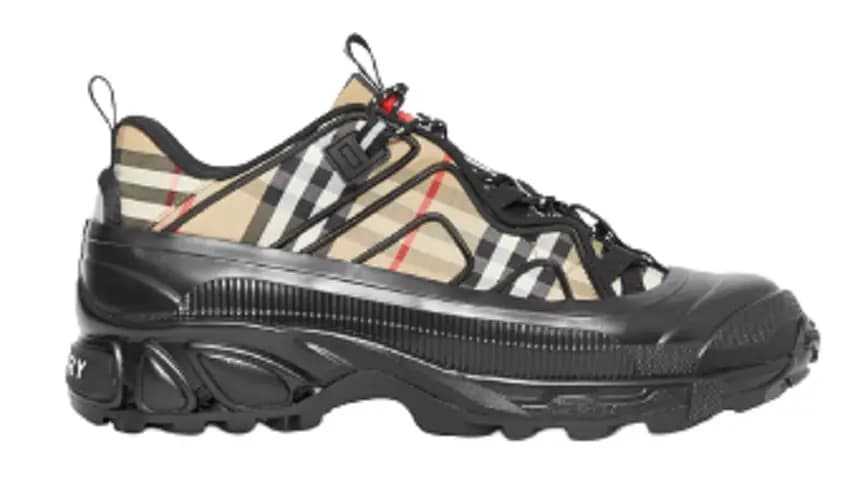 Giày Burberry Vintage Check Arthur 'Black Beige' 80390471 Giày Burberry Vintage Check Arthur 'Black Beige' 80390471