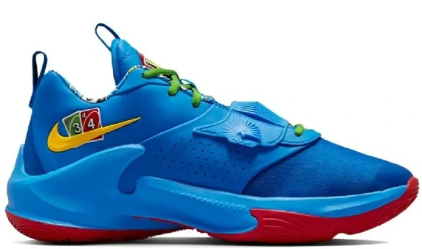 Giày Nike Zoom Freak 3 x UNO DC9363-400 Giày Nike Zoom Freak 3 x UNO DC9363-400