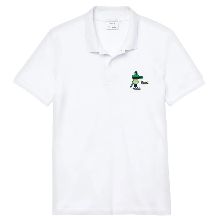 Áo Lacoste Unisex X Jeremyville Design Classic Fit Polo Shirt PH0409-001 Áo Lacoste Unisex X Jeremyville Design Classic Fit Polo Shirt PH0409-001