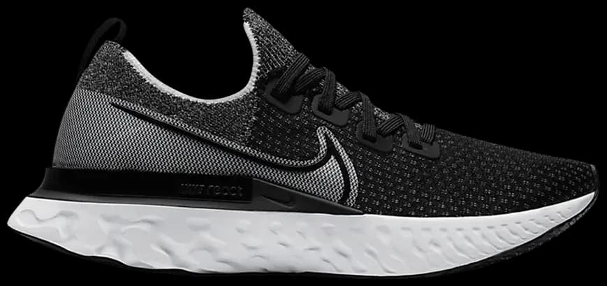 Giày Nike React Infinity Run Flyknit 'Black White' CD4371-012 Giày Nike React Infinity Run Flyknit 'Black White' CD4371-012