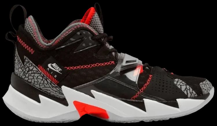 Giày Nike Jordan Why Not Zer0.3 GS 'Black Cement' CD5804-006 Giày Nike Jordan Why Not Zer0.3 GS 'Black Cement' CD5804-006