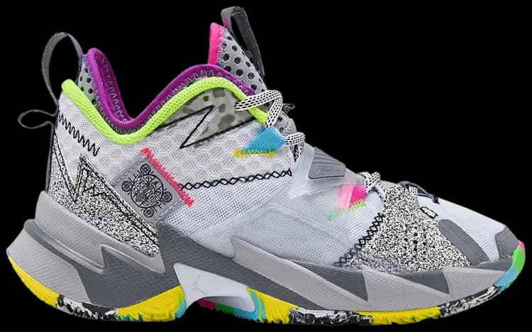 Giày Nike Jordan Why Not Zer0.3 BG 'Cool Grey' CD5804-100 Giày Nike Jordan Why Not Zer0.3 BG 'Cool Grey' CD5804-100