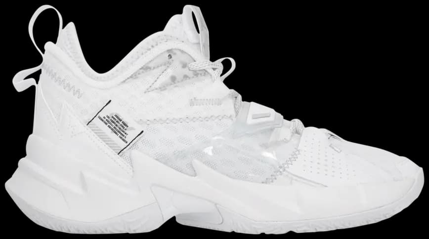 Giày Nike Jordan Why Not Zer0.3 GS 'Triple White' CD5804-103 Giày Nike Jordan Why Not Zer0.3 GS 'Triple White' CD5804-103