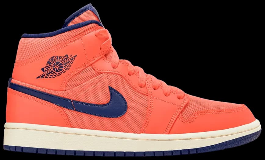 Giày Nike Air Jordan 1 Mid Turf 'Orange Blue Void' CD7240-804 Giày Nike Air Jordan 1 Mid Turf 'Orange Blue Void' CD7240-804