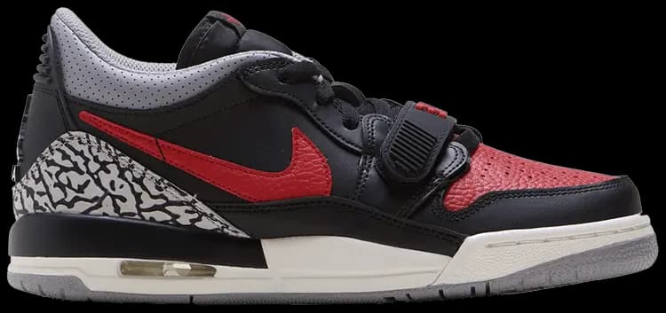 Giày Nike Jordan Legacy 312 Low GS 'Bred Cement' CD9054-006 Giày Nike Jordan Legacy 312 Low GS 'Bred Cement' CD9054-006
