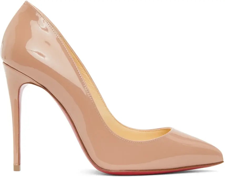 Giày Cao Gót Christian Louboutin Kate 100 Nude 6248 Patent 3120836PK20 — kich-thuoc: lien-he-order Giày Cao Gót Christian Louboutin Kate 100 Nude 6248 Patent 3120836PK20 — kich-thuoc: lien-he-order