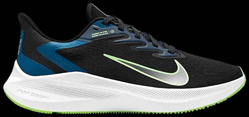 Giày Nike Wmns Zoom Winflo 7 'Black Vapor Green' CJ0302-003 Giày Nike Wmns Zoom Winflo 7 'Black Vapor Green' CJ0302-003