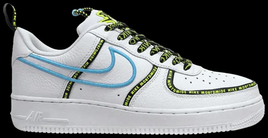 Giày Nike Air Force 1 07 Premium Worldwide Pack Blue Fury CK7213-100 Giày Nike Air Force 1 07 Premium Worldwide Pack Blue Fury CK7213-100