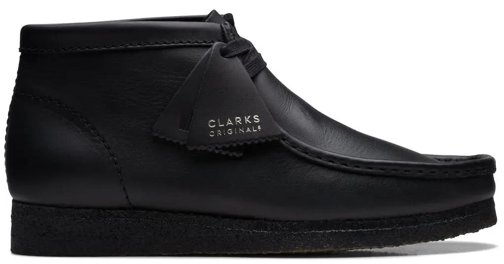 Giày Clarks Wallabee Boot 'Black' 261-55512 Giày Clarks Wallabee Boot 'Black' 261-55512
