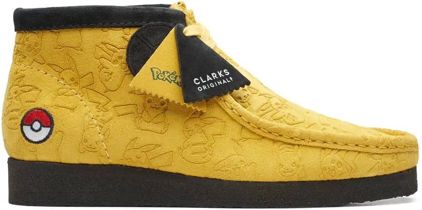Giày Clarks Originals Wallabee Pokémon 'Yellow' 26168638 Giày Clarks Originals Wallabee Pokémon 'Yellow' 26168638