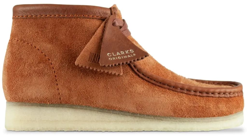 Giày Clarks Wallabee Boot 'Tan Hairy Suede' 261-54818 Giày Clarks Wallabee Boot 'Tan Hairy Suede' 261-54818
