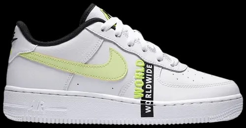 Giày Nike Air Force 1 LV8 1 GS 'Worldwide Pack Barely Volt' CN8536-100 — kich-thuoc: 36 Giày Nike Air Force 1 LV8 1 GS 'Worldwide Pack Barely Volt' CN8536-100 — kich-thuoc: 36