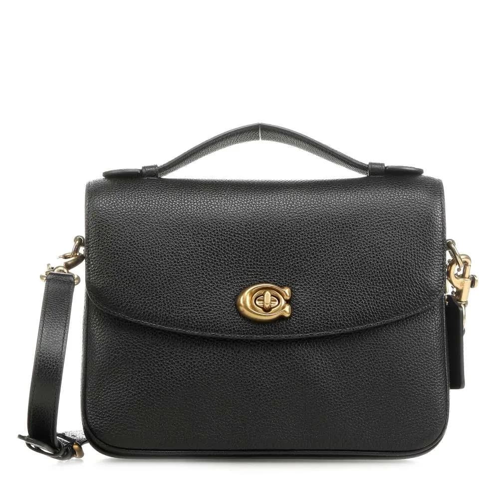 Túi Coach Cassie Shoulder Bag Grained Cow Leather Black 68348 B4 BK Túi Coach Cassie Shoulder Bag Grained Cow Leather Black 68348 B4 BK