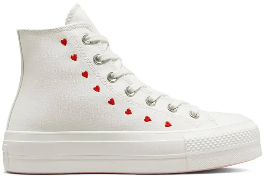 Giày Converse Chuck Taylor All Star Lift Hi White Red A01599C — kich-thuoc: 37 Giày Converse Chuck Taylor All Star Lift Hi White Red A01599C — kich-thuoc: 37