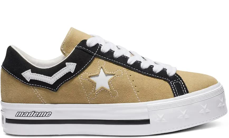 Giày Converse One Star Platform Low MadeMe Brown 563731C Giày Converse One Star Platform Low MadeMe Brown 563731C